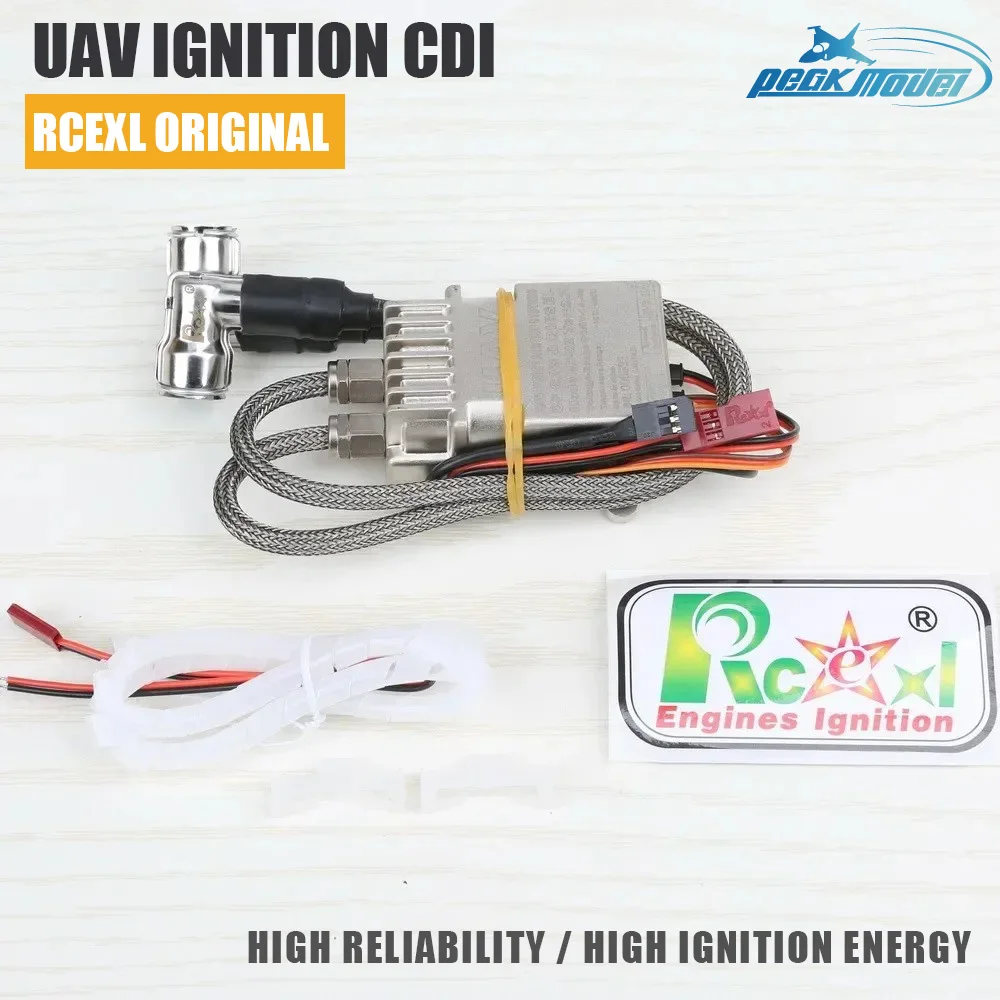 

Rcexl UAV ignition CDI for ME8 CM6 BPMR6F BMR6a spark plug for gas petrol engine rc airplane