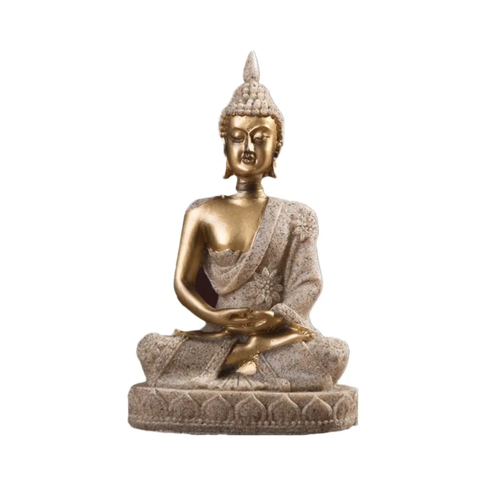 Southeast Asian Style Resin Craft Piece Elegant Desktop Ornament Tranquil Stylish Home Decor For Living Room Tabletop Display