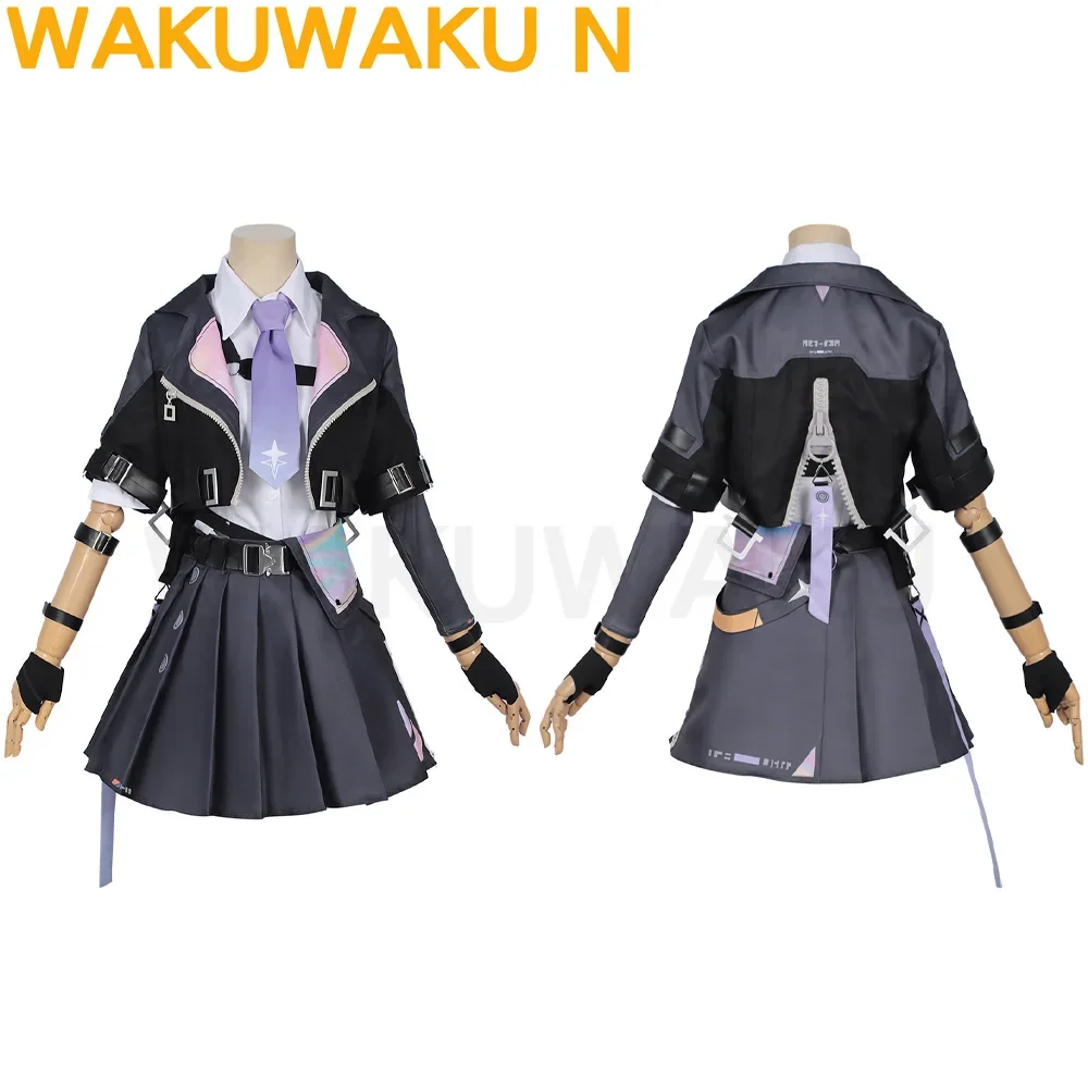 

IN STOCK Zero Women Esper Cosplay Costume Game Neverness to Everness【S-2XL】WakuWaku-N Women Black Suit Zero Costume NTE Cosplay