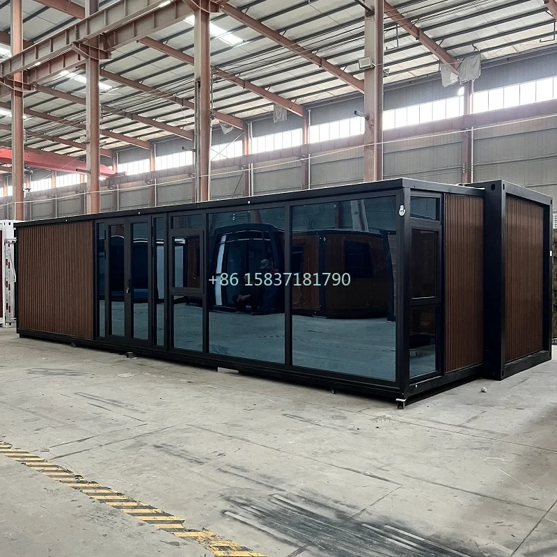 20ft Modular Container House Tiny Home Container Flat Expandable 2 3 Bedroom Prefabricated Container House Luxury Folding House