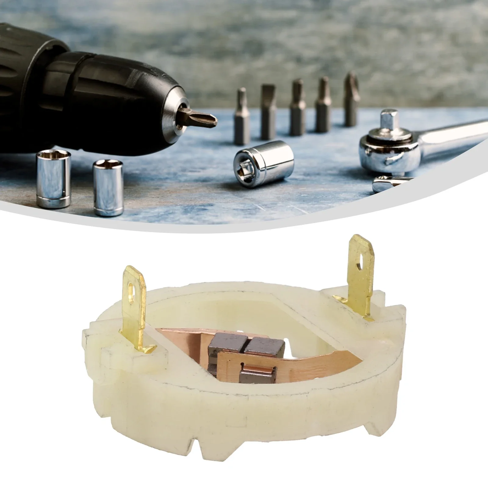 

Power Tool Repair Kit Motor Carbon Brush and End Cap Cover Holder for Dewalt 895 875 887 Type Cordless Drill Screwdriver Wrench