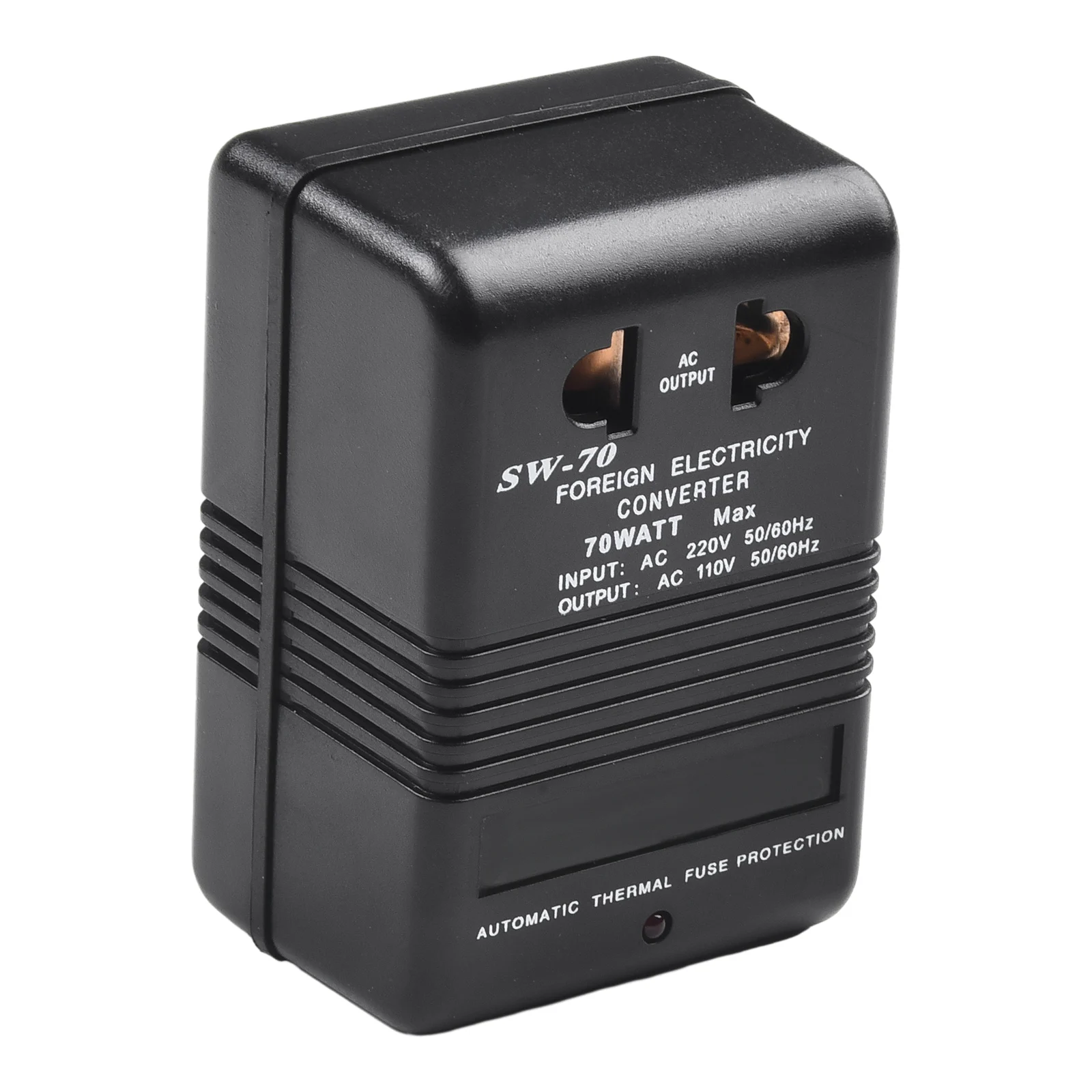 

Повышающий или понижающий преобразователь напряжения 70/100 Вт, трансформатор 110 В до 120 В/220 В до 240 В, двойной трансформатор напряжения, преобразователь мощности