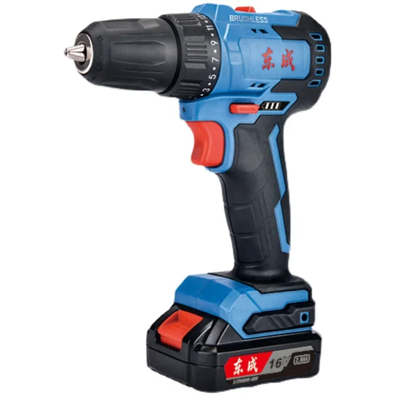 

Cordless Brushless Electric Drill 16V Rechargeable Screwdriver DCJZ24-10 Lithium Driver