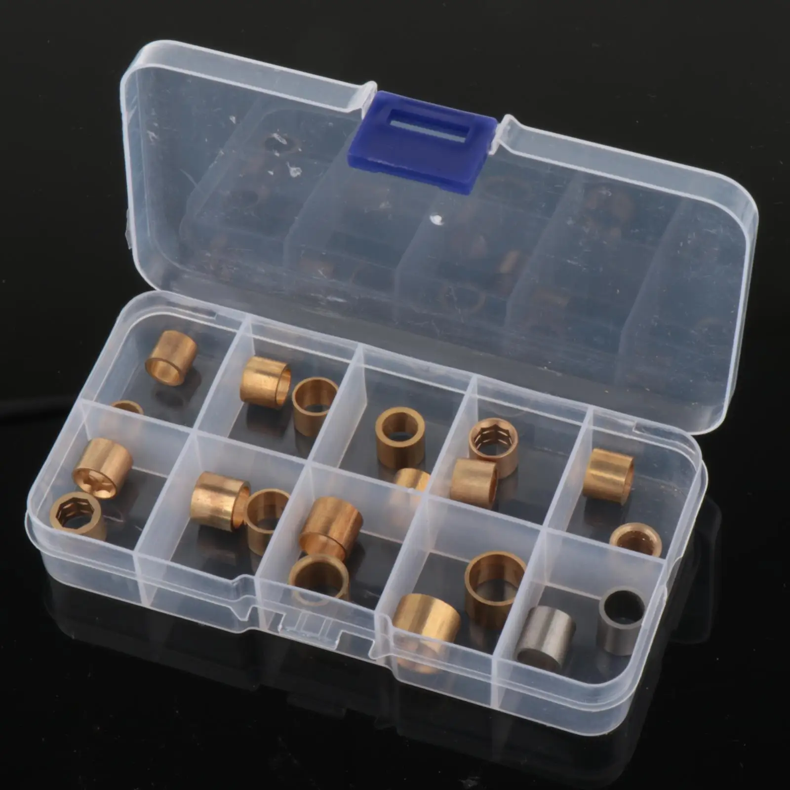 

20x Copper Pool Cue Ferrules Spare Parts Copper Hoops Billiard Cue Tips Pool Accessories