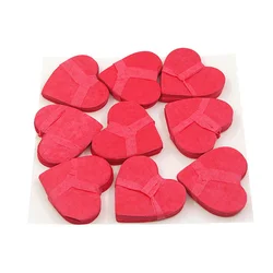 9 Pcs/Bag Red Snowstorms Magic Tricks Heart Shape Snowflake Paper Snow Storm Accessories Magician Stage Street Gimmicks