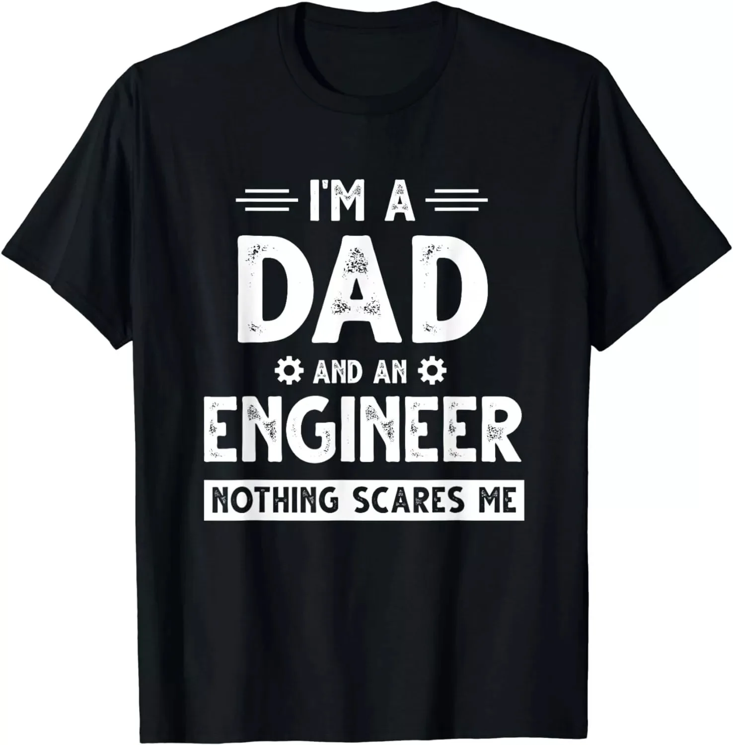 Cute Engineer Dad Father's Day Mechanical Engineering Gift Unisex T-shirt S-5XL