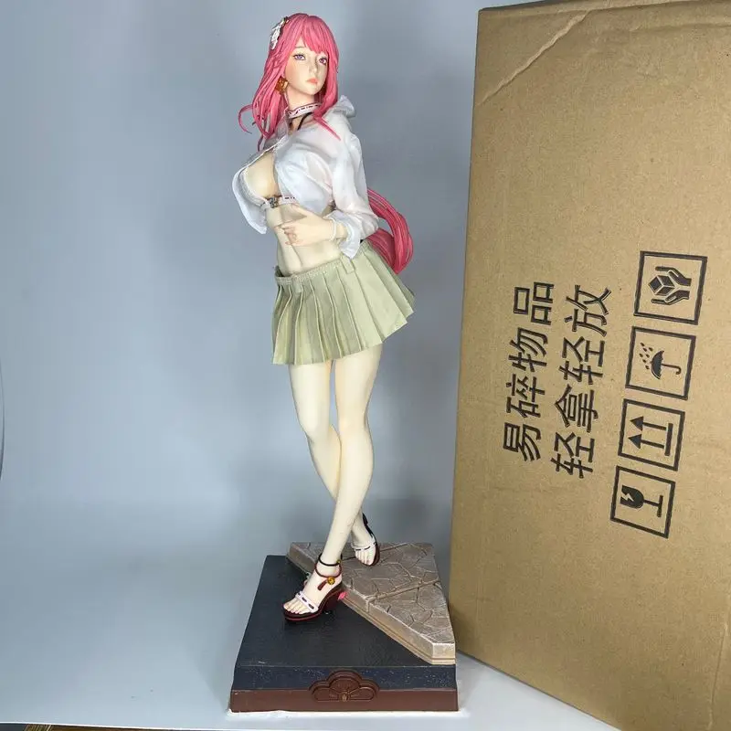 

Genshin Impact Yae Miko Swimsuit Anime Beautiful Girl Figure Collectible Desktop Decoration For Anime Fans Otaku Collection