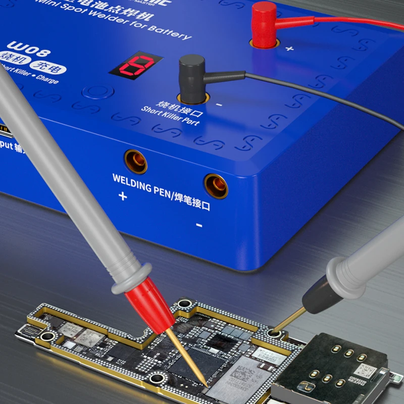 Bateria caneta de soldagem mecânico w08 multi-funcional móvel detector de circuito de energia reparo do telefone curto assassino máquina de solda elétrica