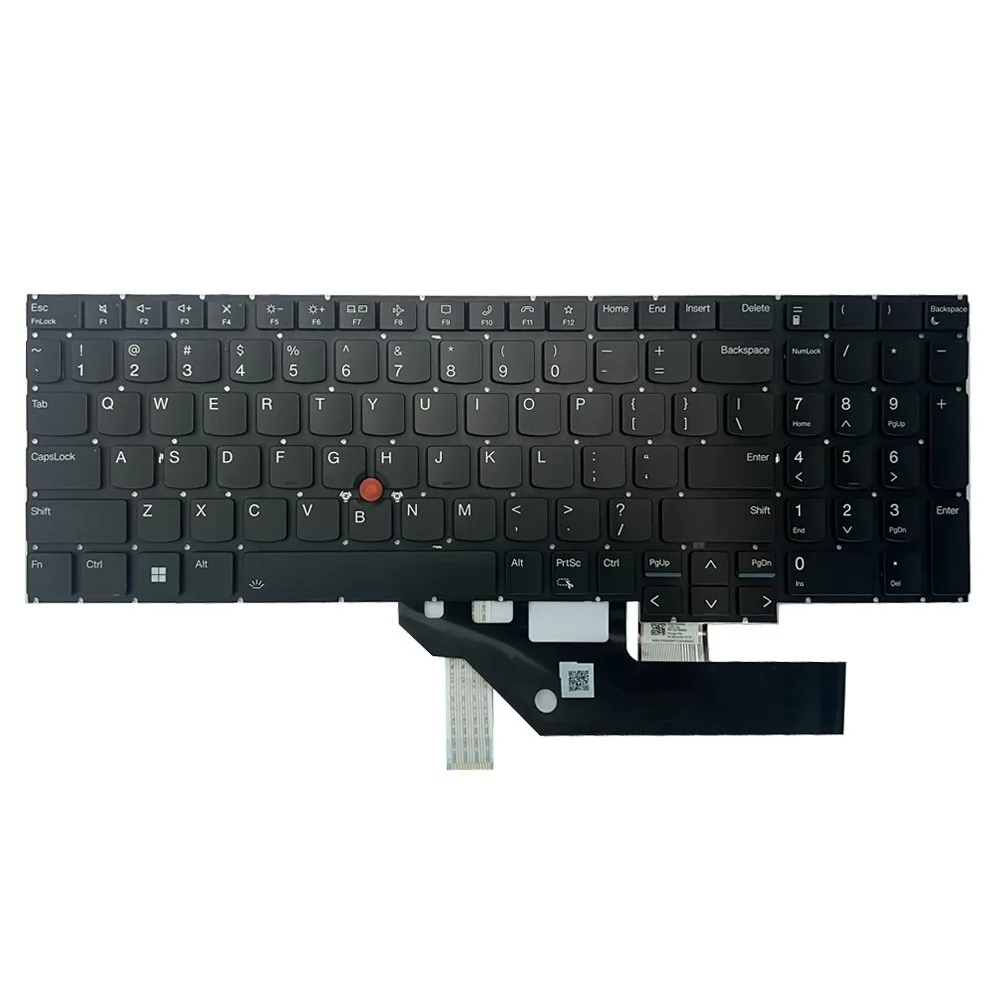 

AA+US Black Keyboard Backlight For Lenovo ThinkPad E16 Gen 1 21JN 21JQ Replacement