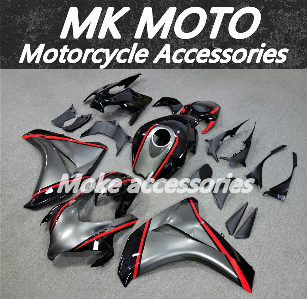 

Motorcycle Fairings Kit Fit For Cbr1000rr 2008 2009 2010 2011 Bodywork Set ABS Injection New Black Silver gray Red