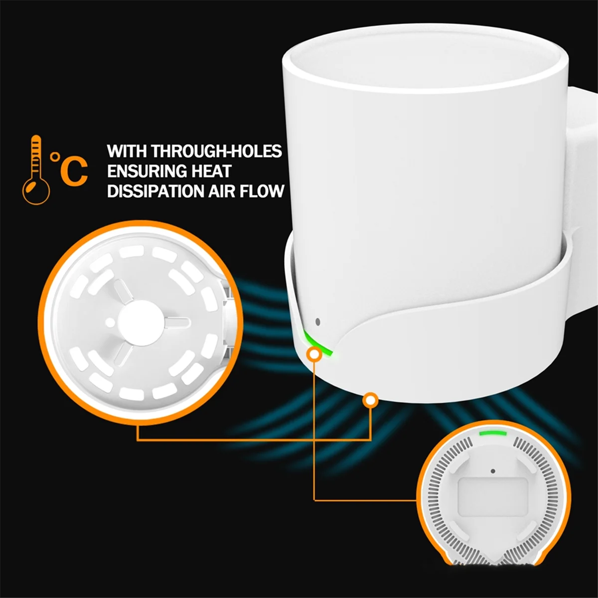 Supporto da parete per TP-Link Deco X20 X60 X50 X55 WiFi 6 Staffa per montaggio a parete con cavo Organizer Home Mesh WiFi System 1 pz