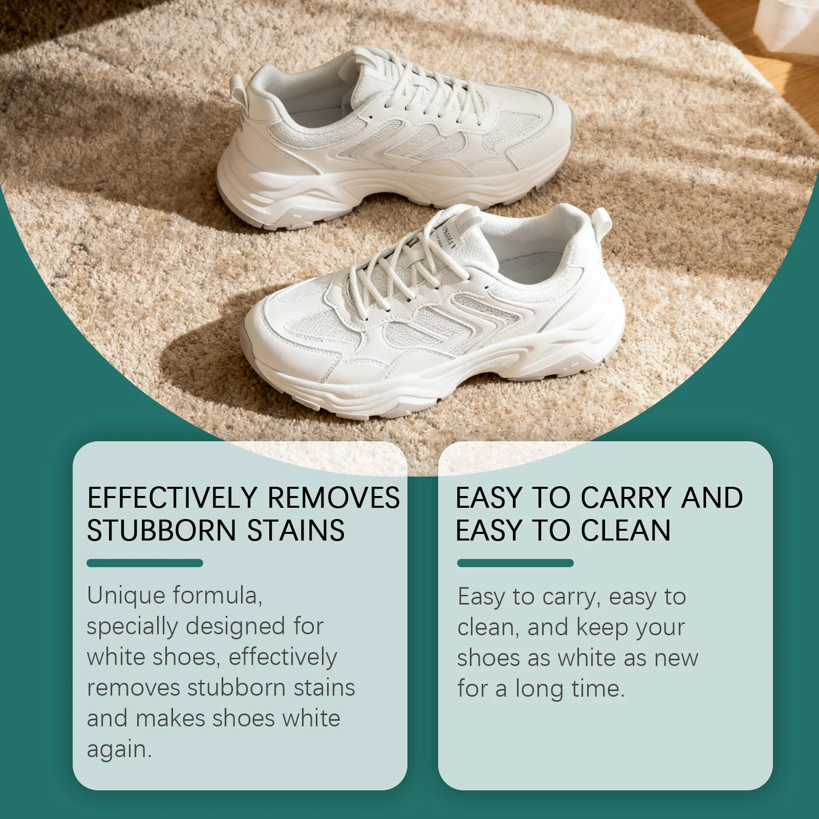 Professional White Shoe Cleane - White Sneaker Care Kit recension och pris