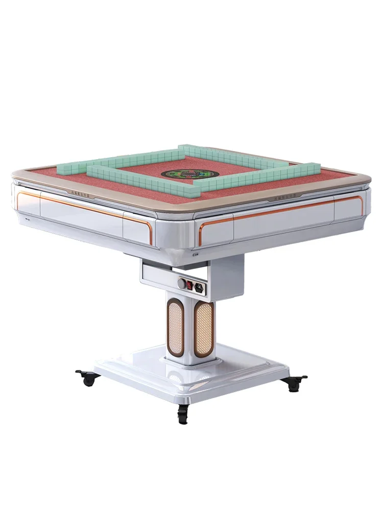 Mahjong Machine Automatic Household Internet Celebrity Folding Mute Mahjong Table Dining Table Dual-Use Electric Sparrow Table