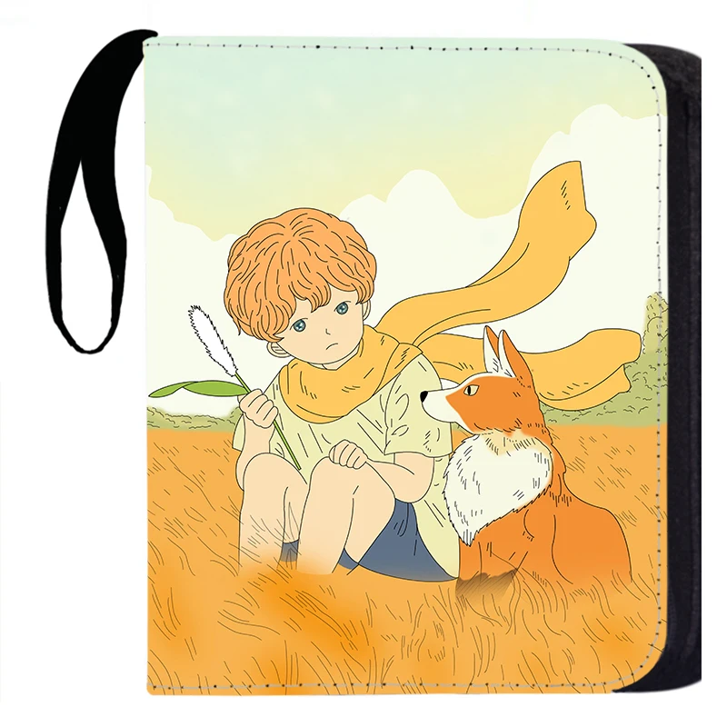 400pcs The Little Prince Game Card Collection Photo Album Zipper Binder Bag Cartoon Business Card Holder Children’s Toys Gifts