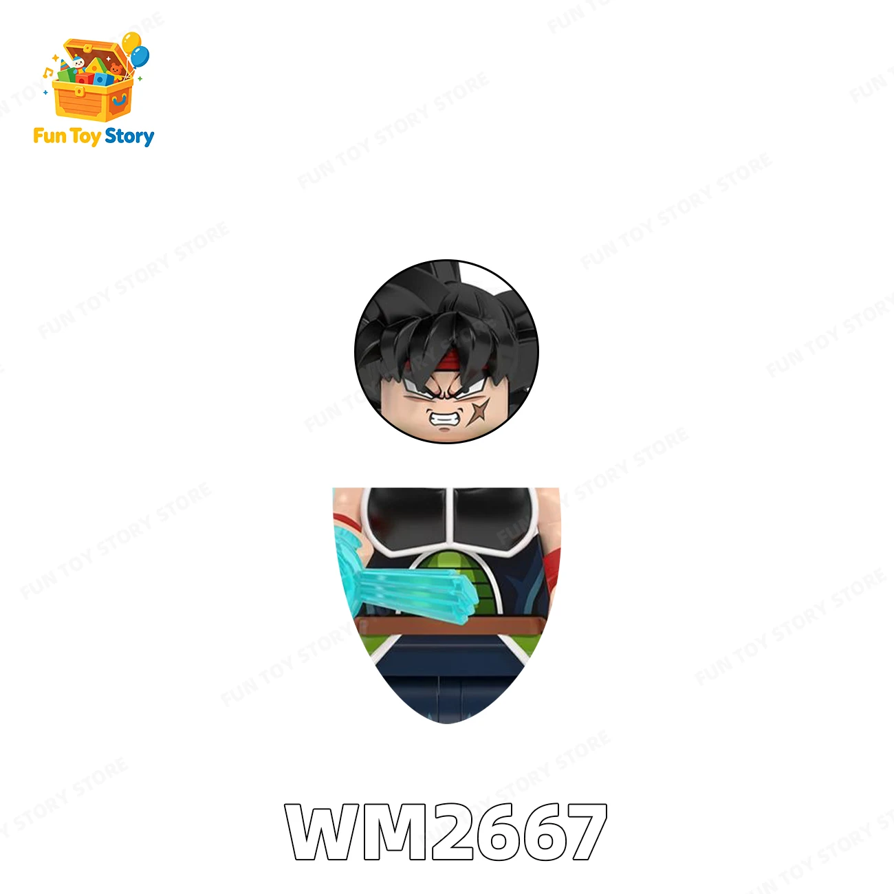 WM6177 Anime Series, Assembled Building Blocks, Doll Toys, Collected by Enthusiasts, Small Gifts view 3