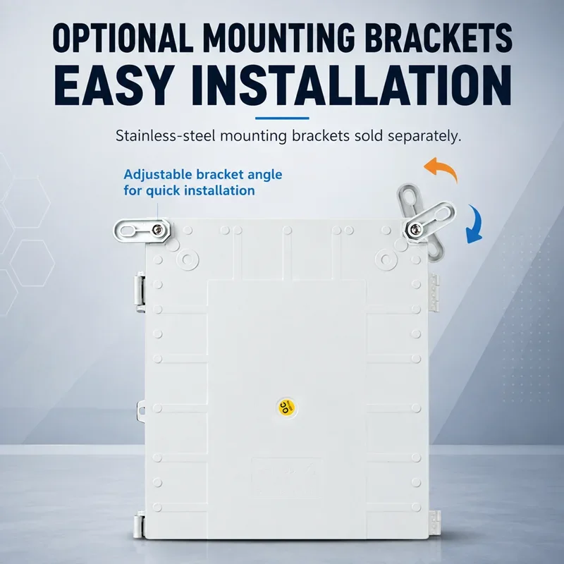 Waterproof Plastic Shell Distribution Box Electrical Engineering Control Box Power Supply Monitoring Junction Box
