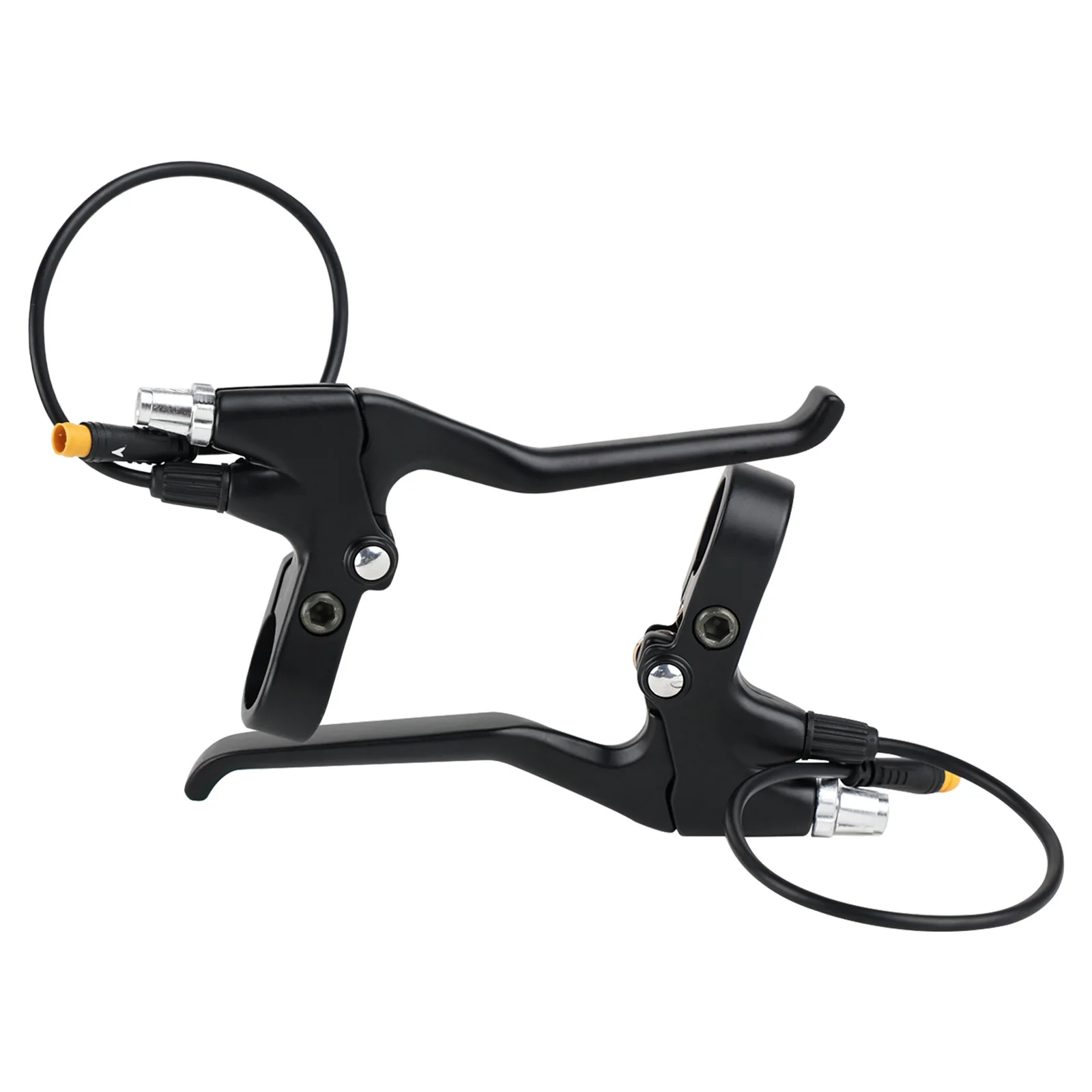 2 Stück E-Bike-Bremshebel mit 3-Pin-Stecker, wasserdichte Schnittstelle, einfache Bedienung für BAFANG/Tongsheng Mittelmotor.