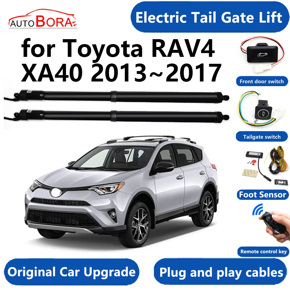 

AutoBora Car Electric Tail Gate Lift System Power Liftgate Kit Auto Automatic Tailgate Opener for Toyota RAV4 XA40 2013~2017