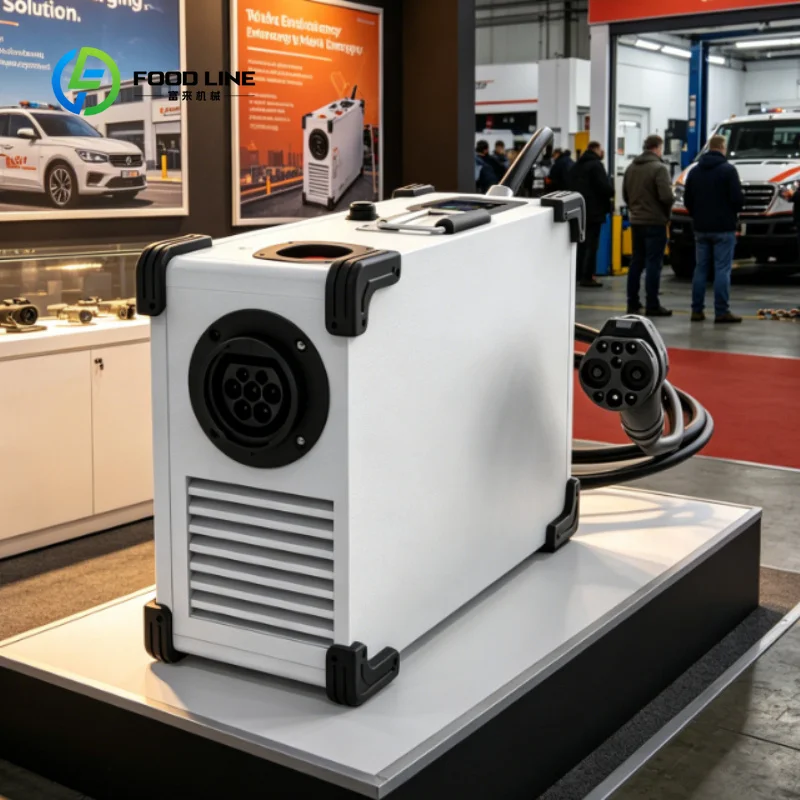 Customized Portable GB/T DC Fast Charger, 20-40kW Adjustable Power 380Vac Input Movable Electric Car Charger