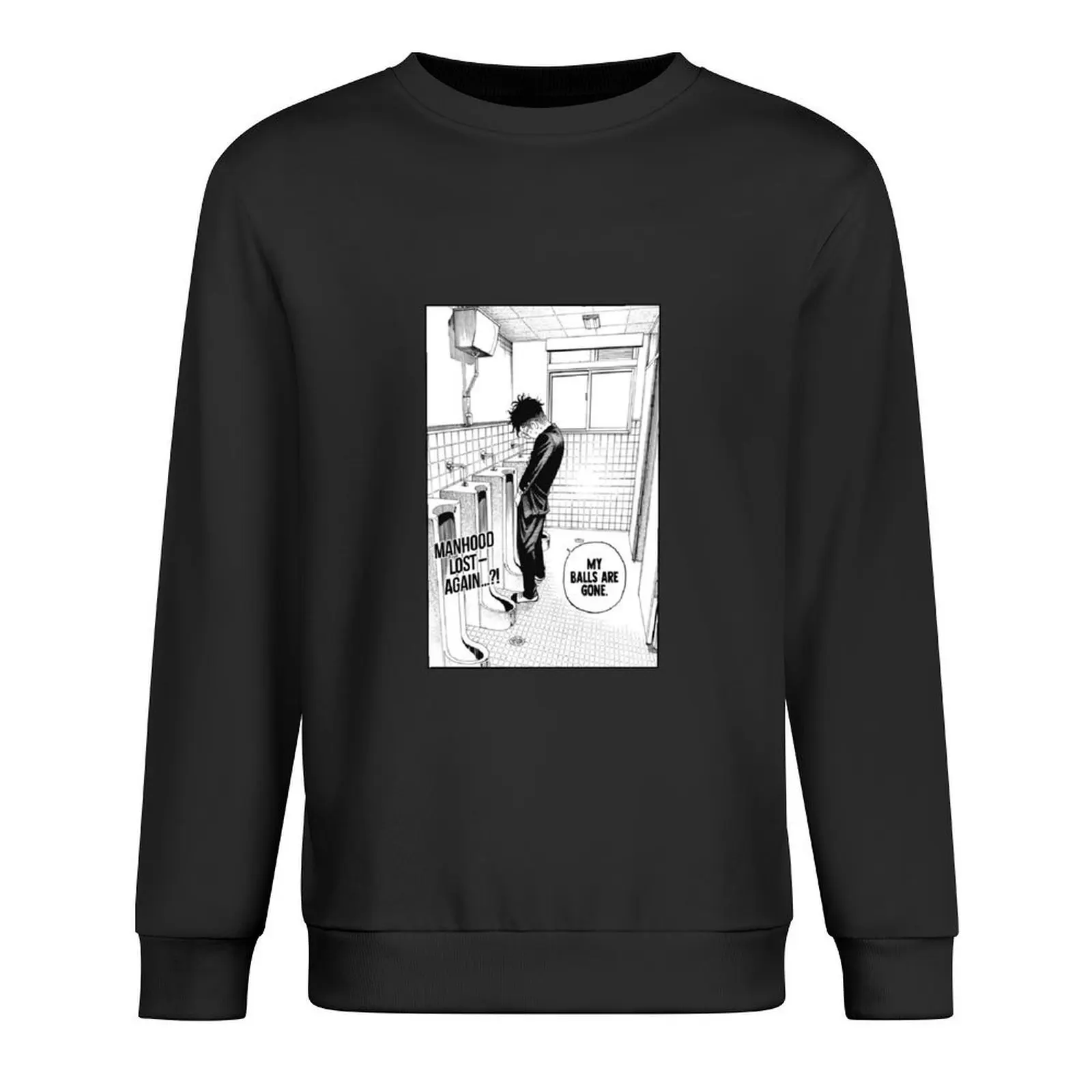 

Dandadan - Balls Are Gone Pullover korean style clothes tracksuits korean clothes oversize sweatshirts