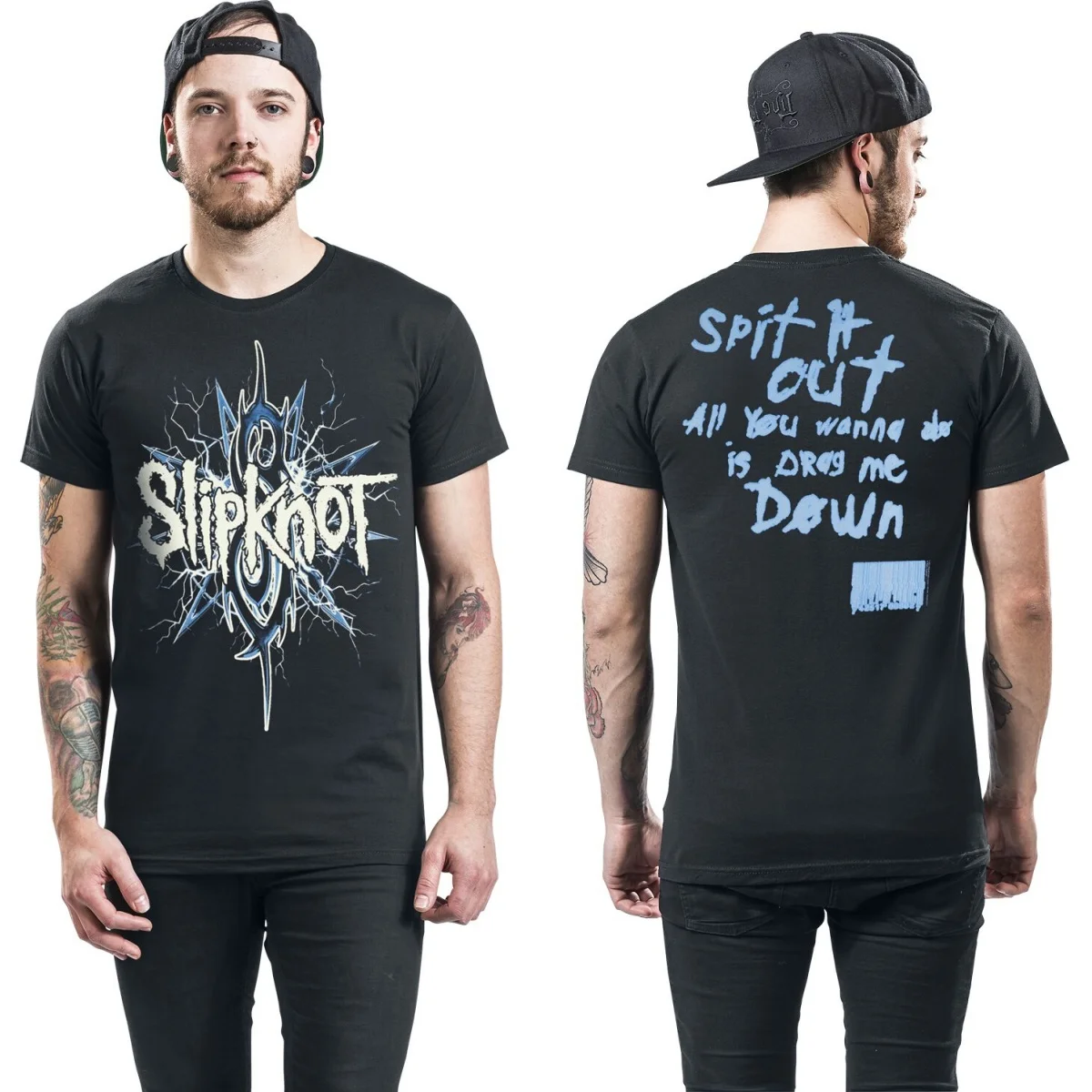 Rare Slipknot Graphic Cotton T-shirt Unisex Summer Short Sleeve Fashion Brand Tee Luxury Casual Vintage Tees