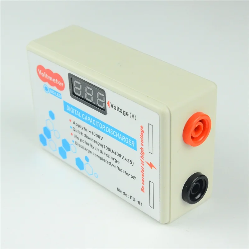 1000V Digital Capacitor Discharger Electronic Repair Tool Digital Capacitor Discharger