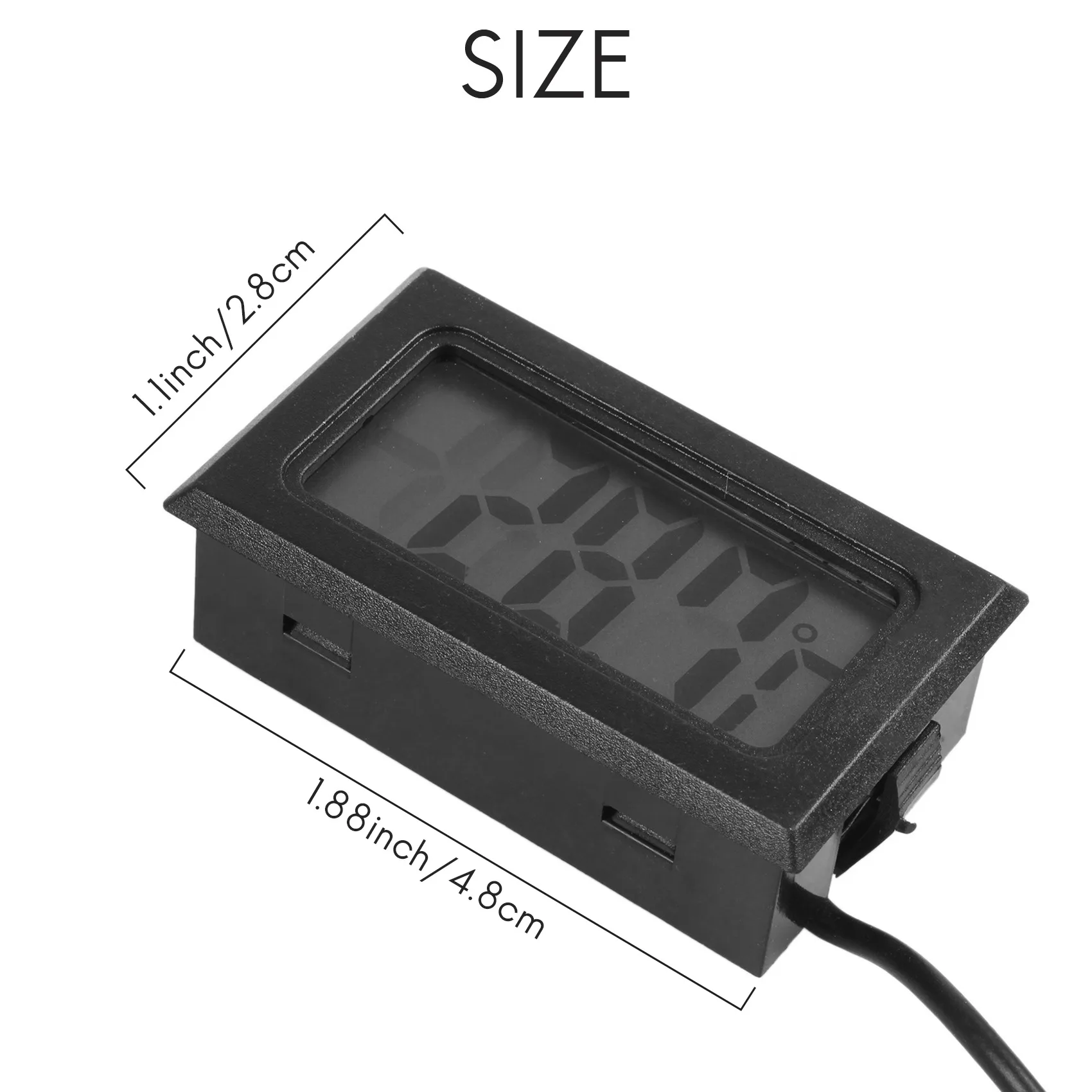 Termômetro JUF-Digital com LCD para Geladeiras