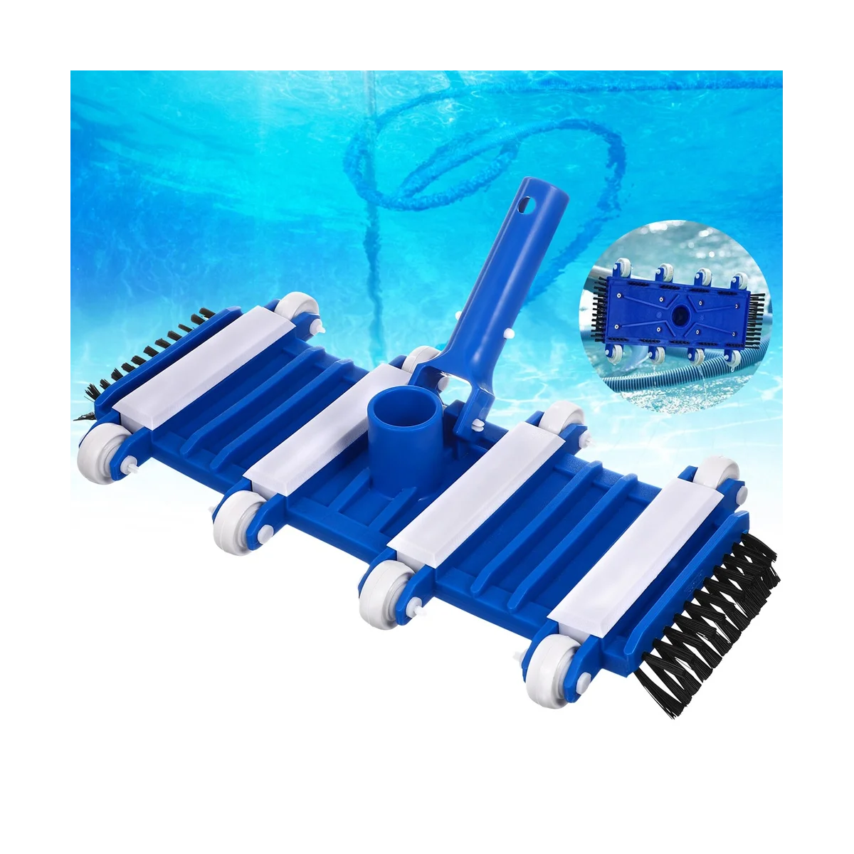 Swimming Pool Brush Suction Vacuum Head Accessory Vaccum Cleaner Cleaning Accessories Cordless Cleaners Equipment