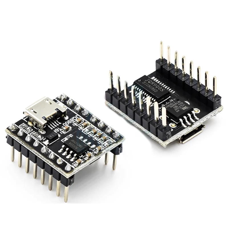 Voz Módulo Chip Música personalizada, Intelligent Voice Broadcast, Porta Serial USB, Módulo de Reconhecimento MP3, JQ8900-16P