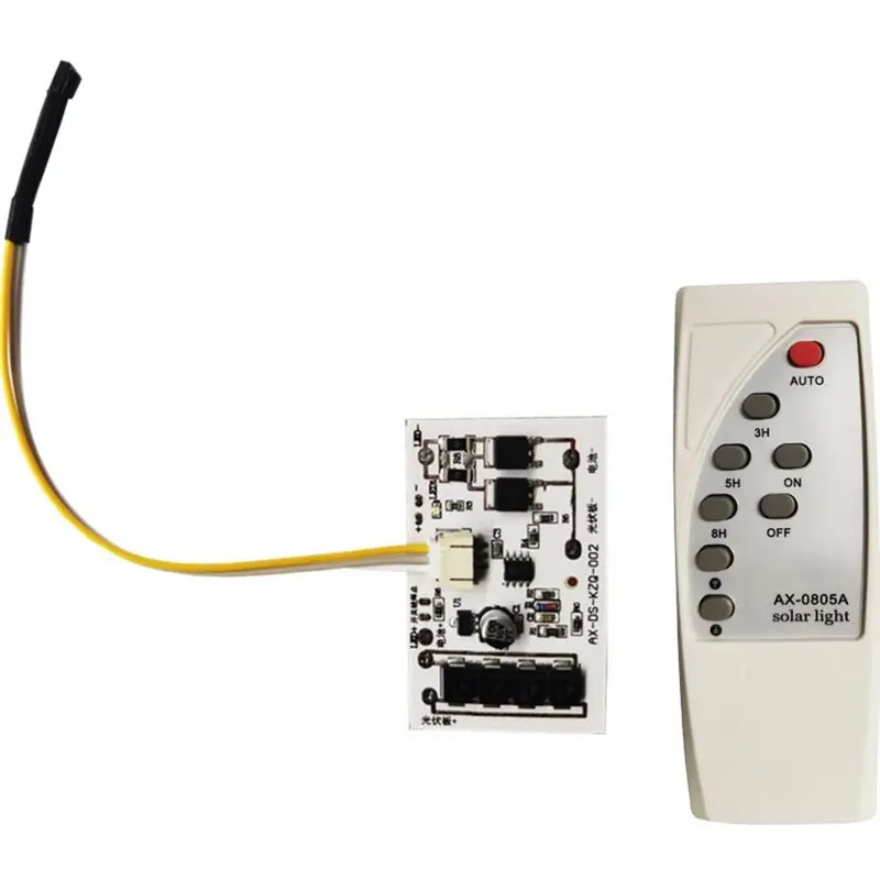 [B24B!】 Solar Street Light Controller 15A Charging 10A Discharging Stepless Dimming 3.2V/3.7V 6.4V/7.4V Li- Battery