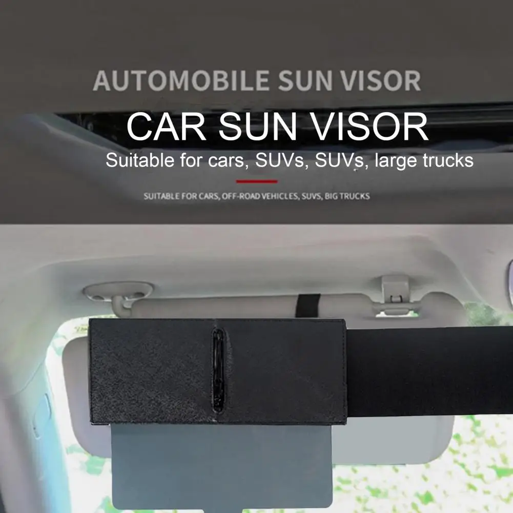 

Anti-glare Car Visor Polarized Car Visor Extender Upgraded Anti-glare Windshield Sun Cover for Adjustable Side Sunlight