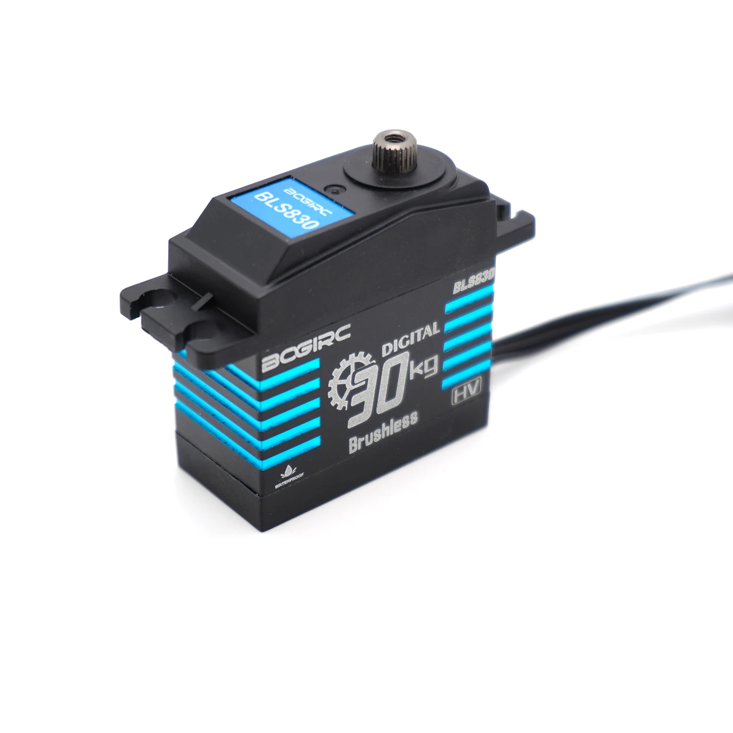 BOGIRC Bezszczotkowe Serwo 20/30/40KG Wodoodporne Cyfrowe Serwo z Metalowymi Przekładniami do Samochodów RC Crawlerów 1/8 1/10 Traxxas Axial, Łodzi, Części DIY