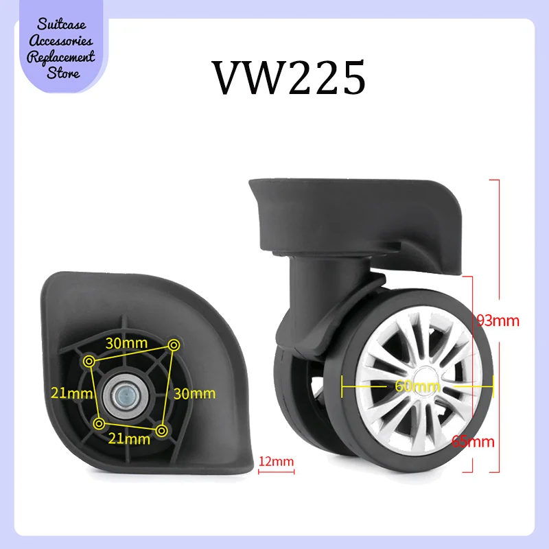 Suitable For The American Tourister VW225 Smooth Silent Universal Wheel Replacement Suitcase Wheel Accessories Wheels Casters