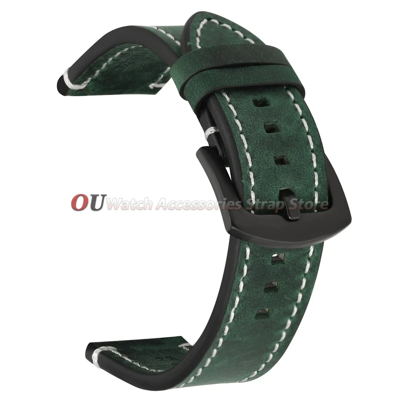 18mm 20mm 22mm 24mm Vintage Lederarmband mit Schnellverschluss für Seiko Uhrenarmband Herren Damen Universal für Huawei Armband Zubehör