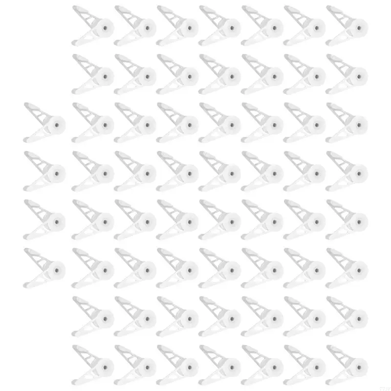 

77JF 60Pcs 360 Degree Plant Stem Trainer Clips Adjustable Plant Branches Bender Clips