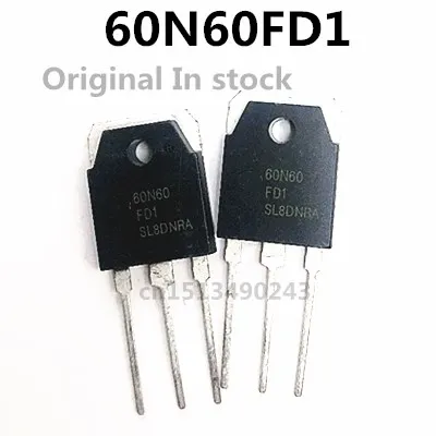 Original 2pcs/ 60N60FD1 SGT60N60FD1PN   TO-3P 600V 60A