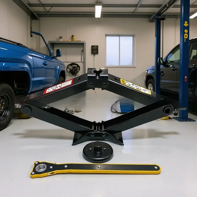 New Labor-saving Car Scissor Jack Universal Top Head Universal Household Car Tire Changing Tool