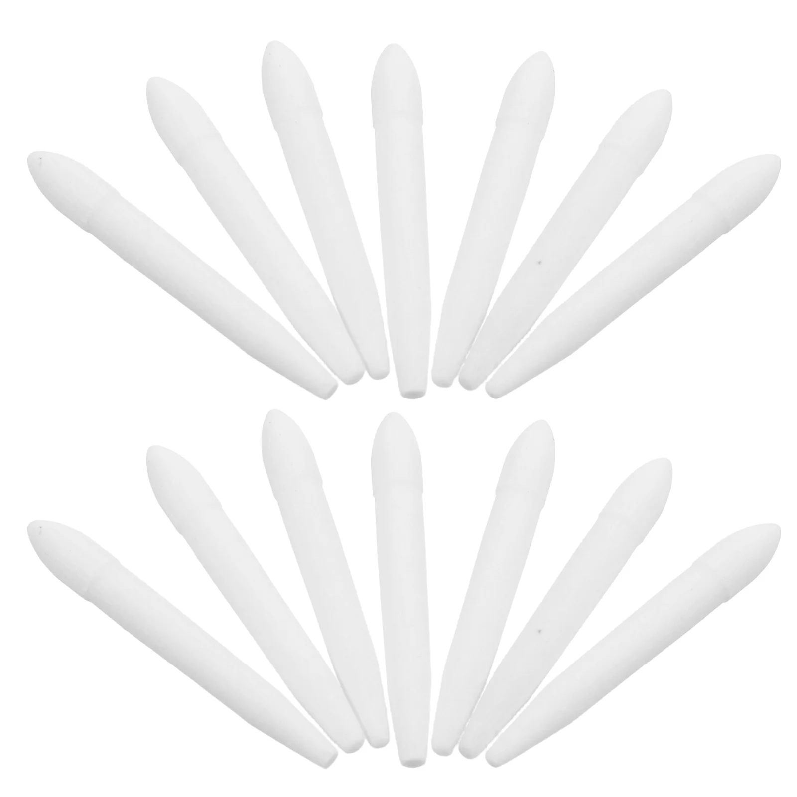 

20Pcs Marker Replacement Nibs White Round Tips for Watercolor Oil Based Markers Smooth Drawing Paint Pen Tip Replacement