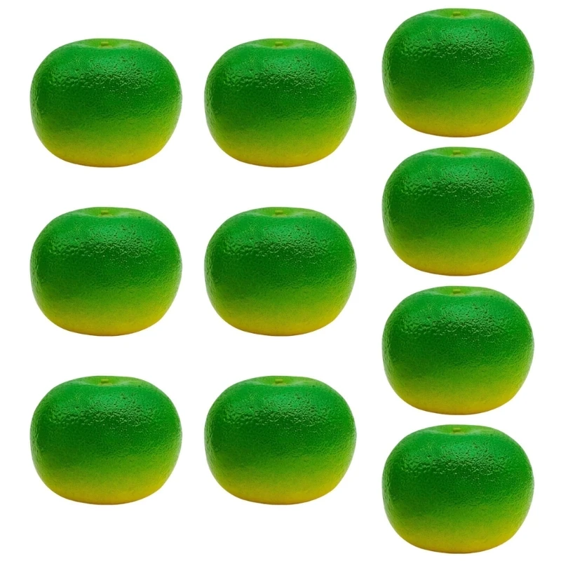 

Pack Of 10 Realistic Artificial Oranges For Home Decoration Party Display And Creative Crafts Fruit Simulation Props 15UB