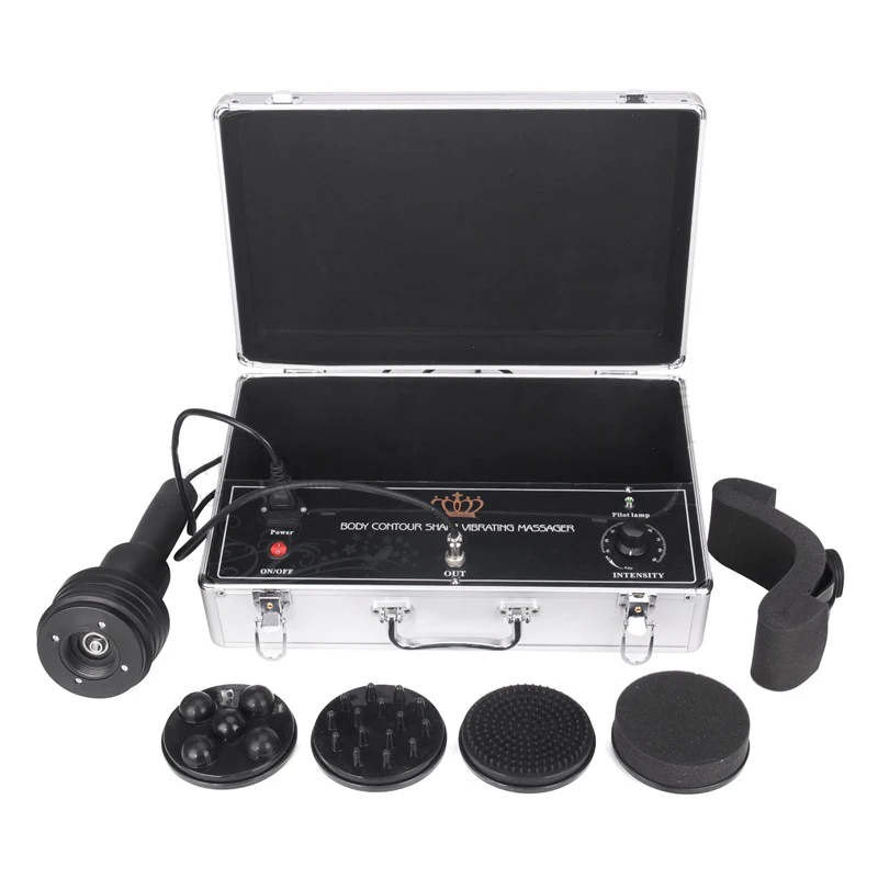 تهتز السيلوليت فقدان الوزن مدلك تخفيض الدهون كامل الجسم الاهتزاز آلة التخسيس 5 رؤساء صالون المنزل استخدام المحمولة