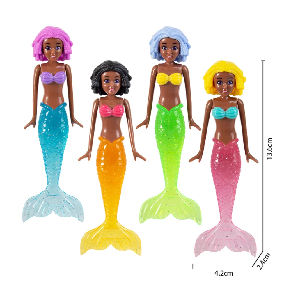 

4pcs Pool Diving Toys Smooth Interactive Swimming Training Toys Set Encourage Risk-taking Child-Friendly Water Sports Games