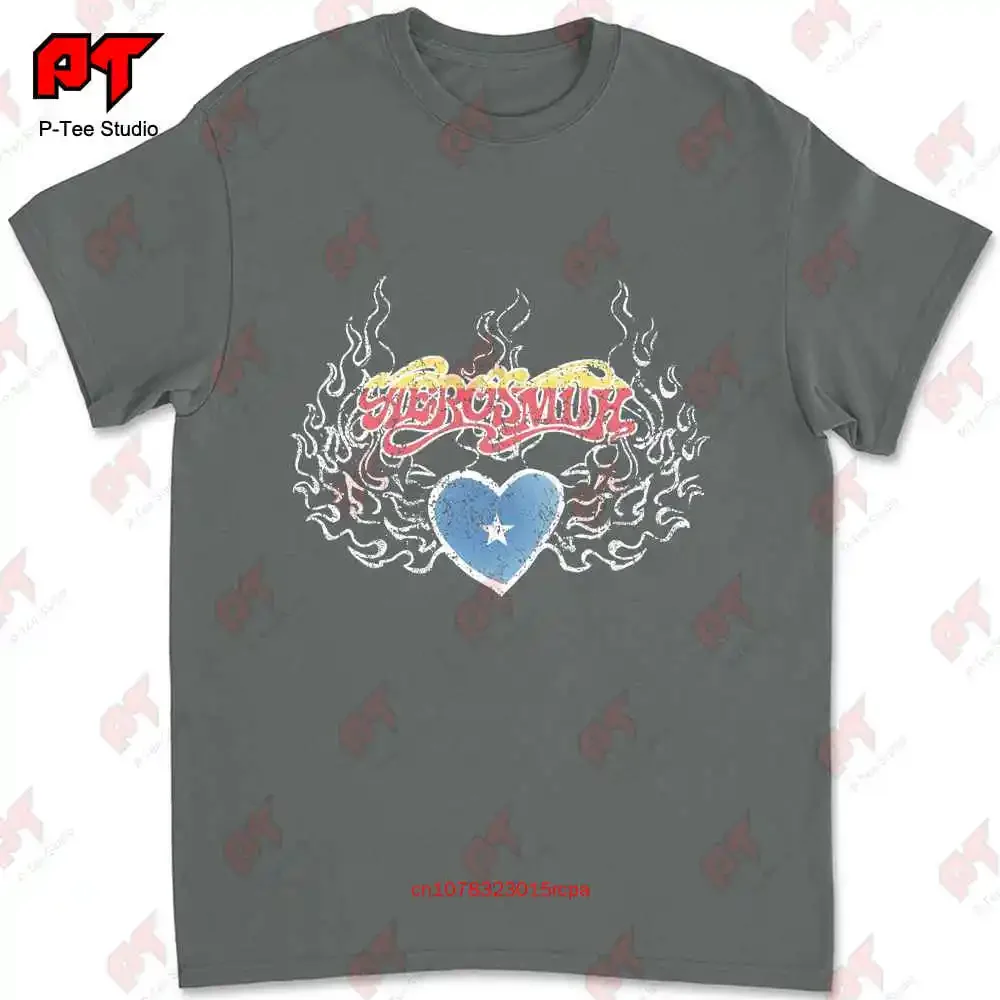 Aerosmith T Shirt Comfort Colors Band Vintage Concert 0HI3 image 5