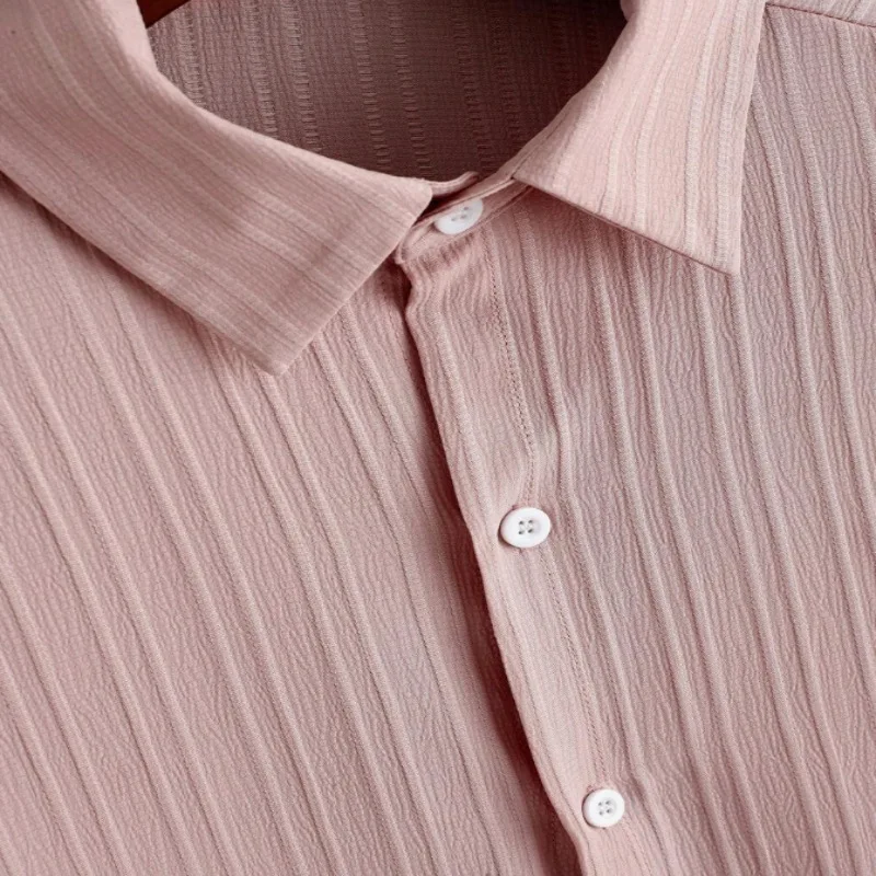 2026 Sommer Neuheit Herren 2-teiliges Set Kurzarmhemd & Shorts – Leicht, Atmungsaktiv, Lässig, Streetwear, Trendig für Alltag & Urlaub – Detail 17