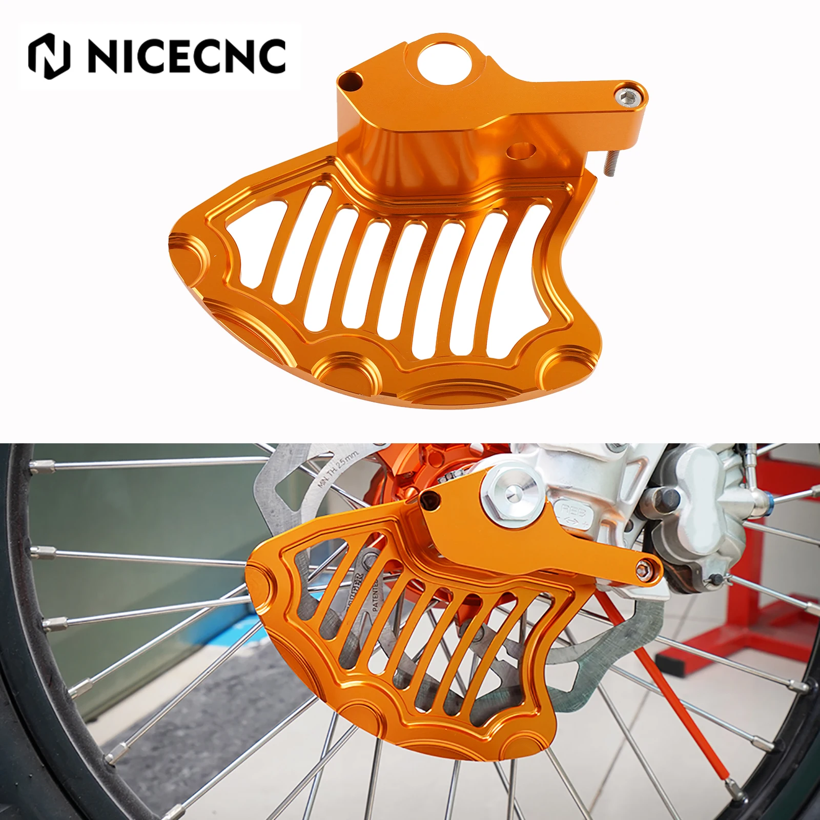 

Front Brake Disc Guard Protector For KTM 125 250 300 350 450 500 530 EXC MXC SX XC XC-W 2004-2014 For Husqvarna TE300 Husaberg