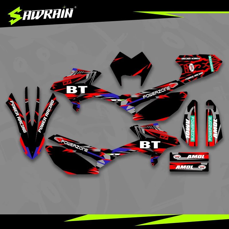 

Sawrain Motorcycle Graphics Backgrounds Decal Stickers Kits for 11-20 BETA RR 01