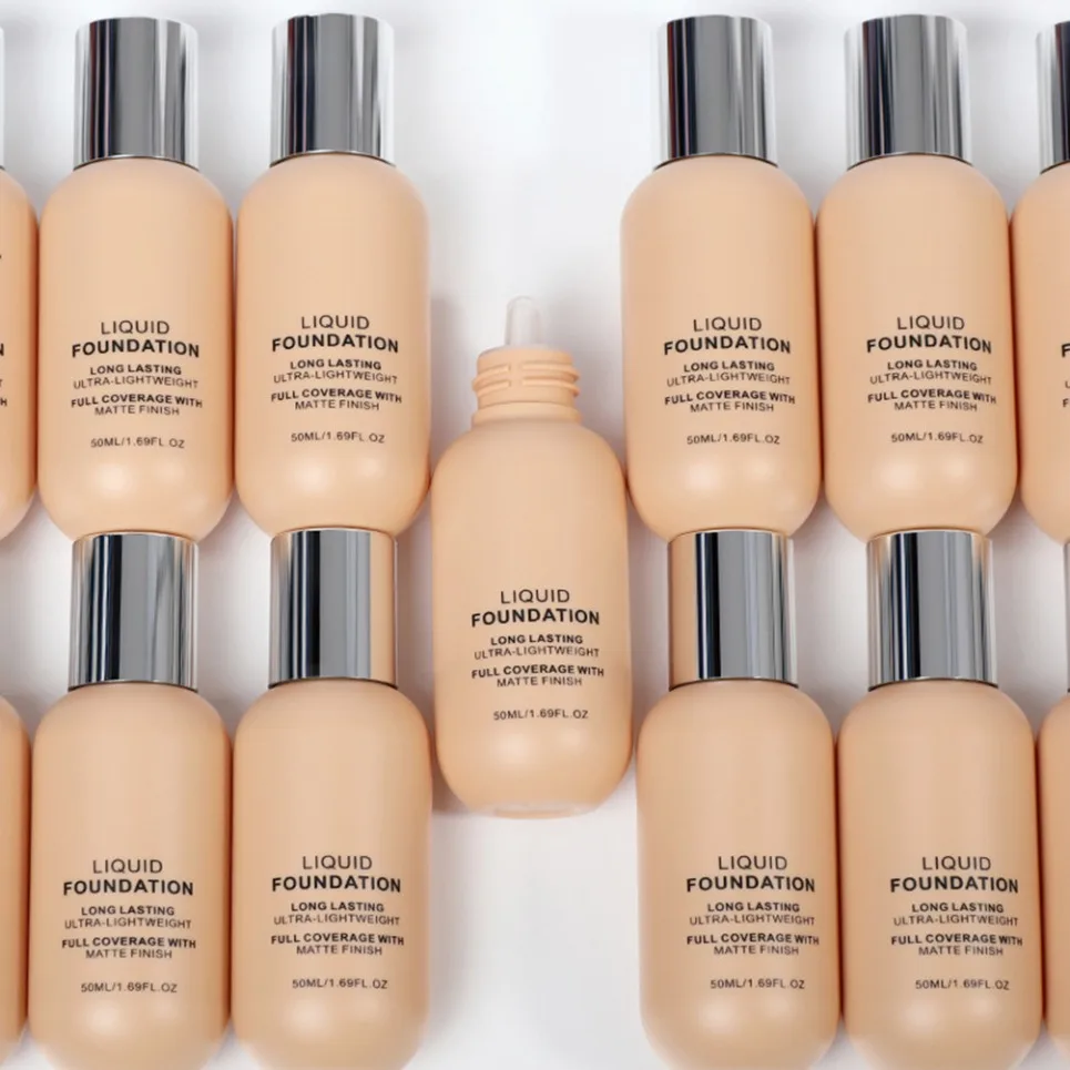 Private Label Vegan BB Cream Foundation Long Lasting Coverage Makeup Wholesale Custom Logo