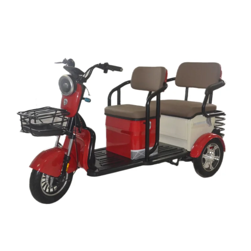 Hot selling high-quality, convenient for adult three-wheeled electric tricycle with 2 comfortable seats