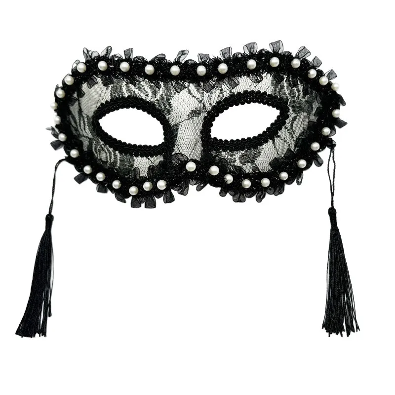 Halfgelaatsmasker Creatief festivalmasker Fancy maskerademaskerstof voor spektakelgala-evenement