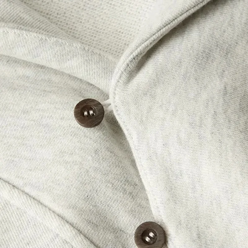 100% القطن التلبيب البلوز البلوز المرأة 2025 الخريف جديد الرجعية الأدبية فضفاضة طويلة الأكمام سترة غير رسمية الملابس النسائية #5