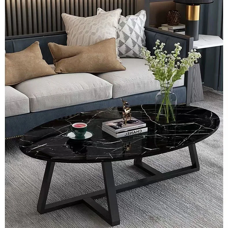 

m Modern Simple Light Luxury Stainless Steel Oval Coffee Table Latest Design Living Room Furniture Coffee Table m